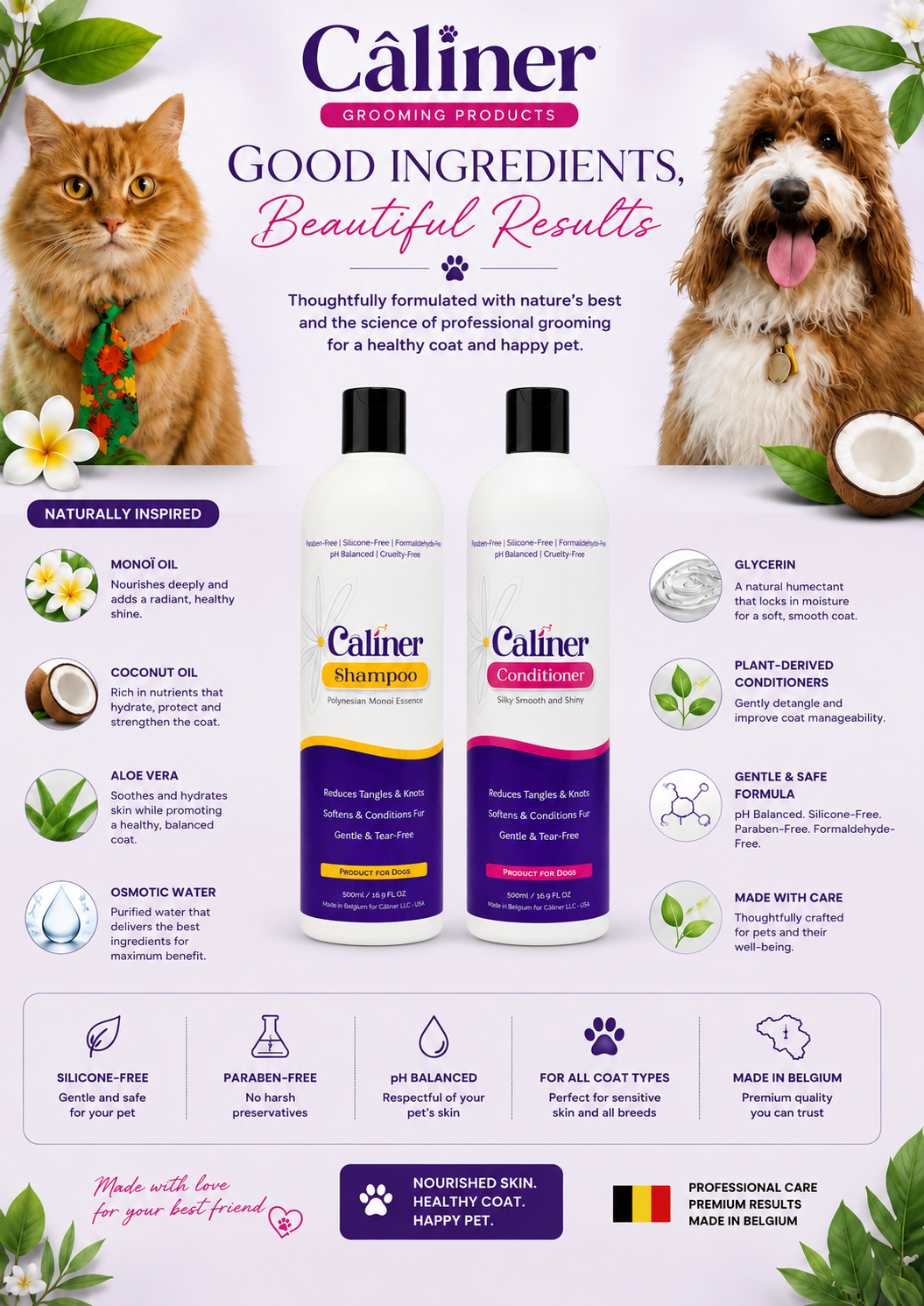 Monoi Dog Conditioner 500ml
