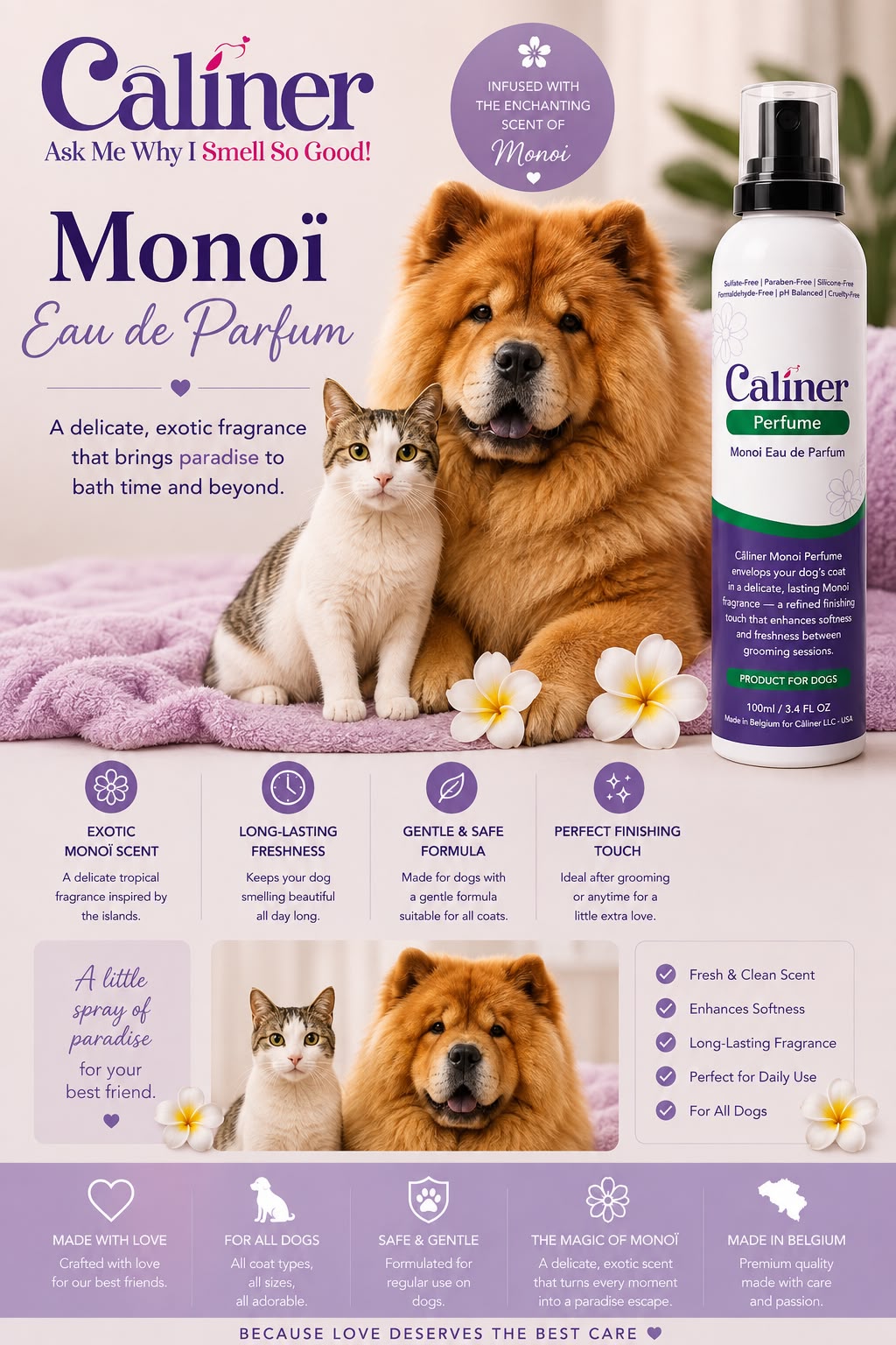 Monoï Dog Perfume 100 ml