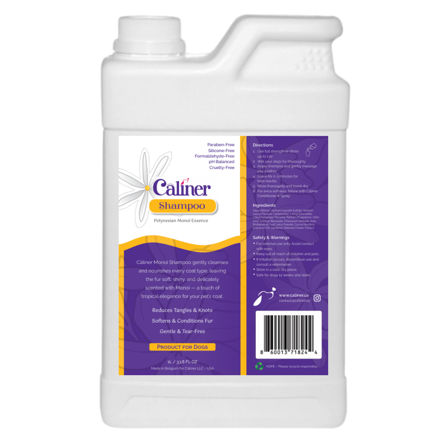 Monoi Dog Shampoo 1L
